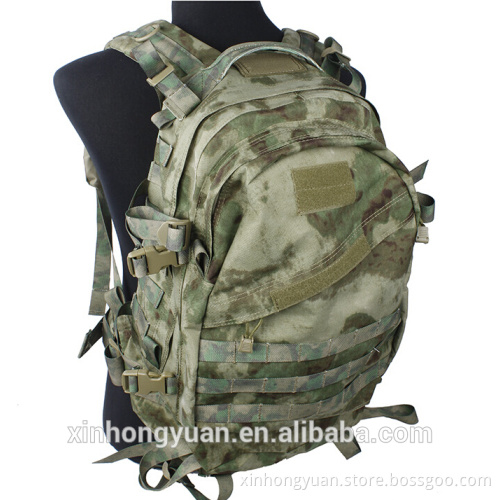 custom green camouflage military tactical molle style A3 day backpacks